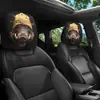 Comercio Exterior de Amazon Halloween Horror Poliéster Funda para Reposacabezas de Coche Resistente a Manchas Resistente al Desgaste Hecho a Medida Envío Directo
