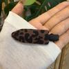 Nuevo otoño e invierno multicolor estampado de leopardo engrosado clip de pico de pato accesorios para el cabello flequillo dulce horquilla ins transfronterizo tocado al por mayor
