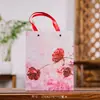 Caja de Lata Roja Oscura de Rosa de Yunnan Caja de Empaque Lata Vacía Sellada Té de Flor de Rosa Liofilizada Souvenir Tamaño Pequeño