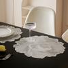 Jogo Americano Simples Escandinavo Moldado por Injeção PVC Impermeável e à Prova de Óleo Tapete para Tigela de Flores Hotel Festa Casa Tapete de Isolamento