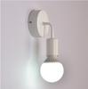 Lâmpada de parede de ferro minimalista moderna Lâmpada de parede de cabeceira de quarto nórdico Lâmpada de parede de sala de estar criativa Iluminação Lâmpada de corredor de corredor