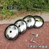 Acessórios para Cadeira de Pesca Garras de Chão Garras de Pé de Aço Inoxidável Base de Pé Grande Espessada 8cm Manga Protetora Acessórios para Equipamentos de Pesca