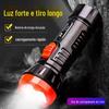 Lanterna de LED Recarregável para Controle de Enchentes de Emergência Luz Forte Lanterna de Acampamento à Prova d'Água ao Ar Livre Lanterna de Eletrodoméstico Grande e Pequeno para Casa