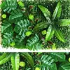 Paredes de Plantas Simuladas, Céspedes Artificiales, Decoraciones de Paredes Verdes con Plantas, Paredes de Fondo, Flores Artificiales, Césped Verde de Plástico Artificial al por Mayor