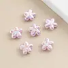 Cuentas de ABS Barroco Irregulares de Trébol de Cuatro Hojas Flor de Estrella para Pulsera Collar DIY Accesorios de Joyería al por Mayor