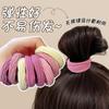 Popular Goma para el Cabello sin Costuras para Uso Diario, Alta Elasticidad, Banda de Goma Engrosada, Accesorio de Cabello Liso Duradero