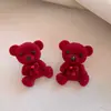 Pendientes Redondos con Borla de Plumas Geométricas Estilo Étnico Retro Lujo Accesible Ganchos de Oreja de Gama Alta Pendientes de Moda Elegantes Exagerados