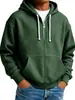 Sudadera con capucha para hombre, informal, con cremallera, holgada, para Otoño e Invierno, transfronteriza Europea y Americana 2026, para sitios independientes de Amazon