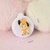 Peine de Peluquería Nuevo Dibujo Animado Tridimensional Lindo Peine con Cojín de Aire Peine Plegable con Espejo para Niña Peine Portátil Integrado con Bolsa de Aire para Masaje