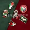 Broche Insígnia Bandeira Nacional Popular Transfronteiriça Acessórios DIY Broche Bandeira da Paz do Paquistão Pino de Cartão Fabricante Atacado