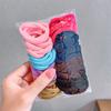 Diadema Básica Casual 50 Bolsas de Ligas de Toalla Celebridad de Internet Sin Costuras Banda de Goma de Alta Elasticidad Estilo Coreano Cuerda para el Cabello Colorida
