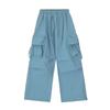 Pantalones de paracaidista rectos de estilo americano de marca de moda, estilo retro, de barril, para hombre, de marca de moda, con nuevo diseño de verano, holgados, de pierna ancha y largos.