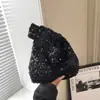 Mini Bolsa de Ombro Estilo Coreano Nova Bolsa Popular para Ombro e Axila Simples de Mão com Lantejoulas Bolsa Tote