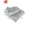 Soporte para anillos de pulsera, joyero, adorno, accesorio, anillo trapezoidal, bandeja expositora para pendientes, almacenamiento de colgantes de terciopelo para joyas