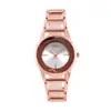 Reloj de Mujer GEDI Oro Rosa con Diamantes, Esfera Sencilla, Correa de Acero, Moda Resistente al Agua, Cuarzo, Modelo Nuevo, Directo de Fábrica