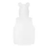 Peluche estilo americano, cálido, oso de peluche bordado, cremallera grande, con capucha, chaleco con forma de oreja, corte holgado, adelgazante, lindo y adorable abrigo para mujer