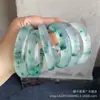 Venta al por mayor suministro en vivo cuarcita de hielo alto pulsera de flor flotante jade púrpura claro productos B lista de éxitos regalo jade