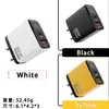 Carregador Digital de 65W com Porta Dupla A+C Us, Europa, Reino Unido, Índia e Austrália Carregamento Rápido Cabeça de Carregamento Adequada para Apple Carregador Multi-Porta