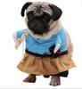 Explosiones Transfronterizas Perro Navidad Halloween Vestido Pirata Policía De Pie Vestido Transformado Divertido Vestido para Perro Venta al por Mayor