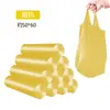 Bolsas de Basura Engrosadas con Asas, Tamaño Grande, Uso Doméstico, Material Nuevo, Perforadas, Bolsas de Basura Desechables, Artículos de Primera Necesidad, Venta al por Mayor desde el Fabricante