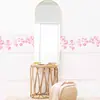 Br3274E Dibujo Animado Rosa Simple Flor Enredadera Autoadhesivo Pegatina de Pared Habitación Sala de Estar Dormitorio Repisa de Ventana Marco de Puerta Pegatina Decorativa