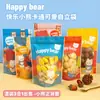 Bolsas de Embalaje de Dibujos Animados Cuidadosamente Seleccionadas, Bolsas Pequeñas para Regalo de Snacks y Galletas, Bolsas con Cierre de Cremallera para Dulces Infantiles, Bolsas de Embalaje de Alimentos para Puestos