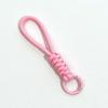 Cordão de corda trançada curta Capa de telefone móvel Chaveiro Corda curta anti-perda removível Corda de mão universal para pulso masculino e feminino Cordão de telefone móvel