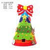 Chapéu de Papel de Papai Noel Chapéu de Natal Boneco de Neve para Crianças Jardim de Infância Feito à Mão DIY Decoração Chapéu de Festa de Natal