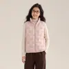 Jaqueta de Penas Patchwork Leve para Meninas 2026 Novo Estilo de Inverno Crianças Fina à Prova de Vento Quente Tendência Casaco com Zíper