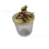 Cubierta de Vela Flor de Granada, Cubierta de Vela Flor Transfronteriza, Cubierta de Taza de Vela de Aromaterapia, Cubierta de Granada de Aleación de Zinc, Bienvenido a Consultar