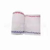 Bandagem Elástica de Spandex Anti-Rugas Bandagem de Treinamento Cruz Vermelha Linha Vermelha Azul Bandagem Elástica de Spandex Anti-Rugas 7.5*4.5 Inglês