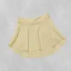 Ropa de Práctica de Baile para Niñas Nylon Maillot de Baile Falda de Hoja de Loto Verde Aguacate Niña de Ballet Falda de Cintura Alta