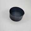Funda de Vaso Aislante de Silicona en Stock, Antideslizante, Resistente a Altas Temperaturas, Base de Silicona para Vaso de Acero Inoxidable, Funda Protectora de Silicona para Vaso, Plateado Brillante