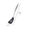 Conjunto de Utensílios de Cozinha de Silicone em Aço Inoxidável de Sete Peças, Resistência a Alta Pressão, Não Deformável, Ferramentas de Cozinha Coloridas Revestidas de Titânio, Colher e Espátula para Cozinhar