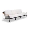 Set de silla individual de lujo para exteriores, adecuado para patios, terrazas e interiores de hoteles.; sofá de ocio suave y cómodo; directo de fábrica, con personalización de color disponible