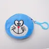 Bolsa de moedas criativa/porta-chaves clutch semicircular espesso brinquedo de pelúcia de desenho animado bolsa de moedas presente