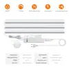 Tira de LED de Luz Dura para Sensor de Partición de 12V Luz para Gabinete Sensor de Barrido de Mano Atenuación Táctil Luz para Armario Estantería No Requiere Taladro
