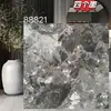 Cadena de tiendas de baldosas de terrazo gris de 800 x 800, baldosas antideslizantes de 600 x 600 para suelo de salón comedor.