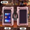 Nuevo X19 doble arco punta de dedo descompresión giroscopio encendedor de carga luces USB encendedor de cigarrillos metálico creativo regalo
