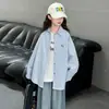 Chaqueta Camisa para Niña Otoño 2026 Nueva Camisa de Manga Larga Casual Elegante para Niños Ropa de Abrigo Camisa de Primavera y Otoño