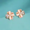Aretes Semana Brillante Caja de Regalo para Mujer Traje Moda Joker Semana Aretes Regalo de San Valentín para Novia