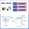 Rolamento Linear com Flange Bucha Linear para Eixo Deslizante Carcaça LMK6 8 10 12 13 16 20 25UU