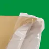 Saco Trançado de Pele de Cobra Composta com Válvula Plástica, Saco de Embalagem de 25 kg, Papel Kraft Espessado, Argamassa, Cimento e Outros Materiais