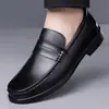 Mocasines para Hombre, Zapatos de Verano y Primavera Bajos sin Cordones, Mocasines de Piel, Zapatos Huecos para Hombre, Zapatos Casuales Transpirables