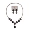Juego de Joyería para Novia, Collar de Dos Piezas de Alta Gama, Pendientes, Pulsera, Vestido de Novia, Lujoso y Elegante, Accesorios Versátiles
