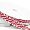 Cinta de Lazo Hecha a Mano con Patrón de Espiga de Perro de 2.5 cm para Envoltura de Regalos Florales y Accesorios de Ropa