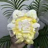 Chen Zheyuan (Yuan) Celebridad Hecha a Sí Misma Colgante de Bolso Qihang Mini Abanico Reflectante Etiqueta de Nombre Set Completo Terminado Hecho a Mano