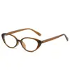 Óculos Cat-Eye Pequenos na Cor de Chá Maillard para Mulheres, Visual Natural, Adequados para Rostos Quadrados e Redondos, Fazem o Rosto Parecer Menor, Bloqueio de Luz Azul, Podem Ser Personalizados com Grau, Modernos