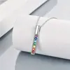 Collar con colgante de color explosivo transfronterizo moda personalidad creativo conmemorativo cadena para la clavícula versátil simple regalo de cumpleaños collar