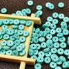 Junta espaciadora de ágata de piel de vaca de hueso de oliva, cuentas espaciadoras de calcedonia de marfil de cáscara de coco, accesorios de bricolaje para jugar con la estrella y la luna de King Kong